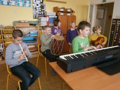 Muzikanti z V. třídy