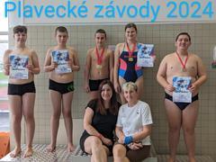 Plavecké závody - Zlín 2024